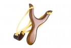 basune solid wooden slingshot