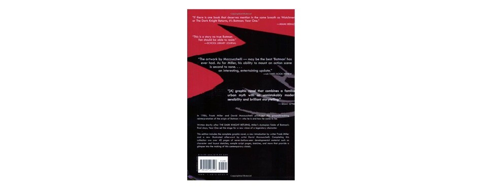 batman: year one by frank miller