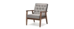 baxton studio sorrento mid-century accent chair