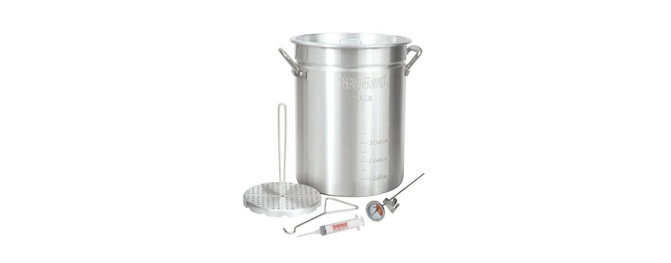 bayou classic 3025 30-quart aluminum turkey fryer