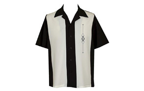 beretro short sleeve vintage cuban men's shirt