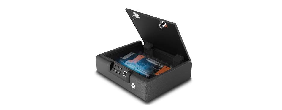 billconch biometric gun safe