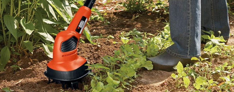 black+decker lgc120 20-volt lithium-ion cordless garden cultivator/tiller