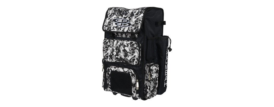 boombah rolling superpack baseball/softball gear bag