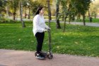 boozter compact electric scooter