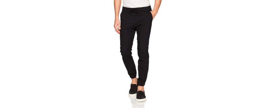 brooklyn athletics twill jogger pants