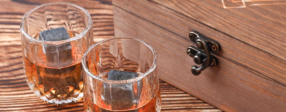 brotec whiskey stones gift set