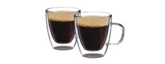 bruntmor double wall glass with handle