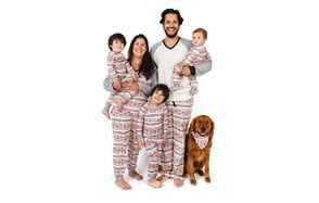 burt’s bees family jammies matching christmas pajamas