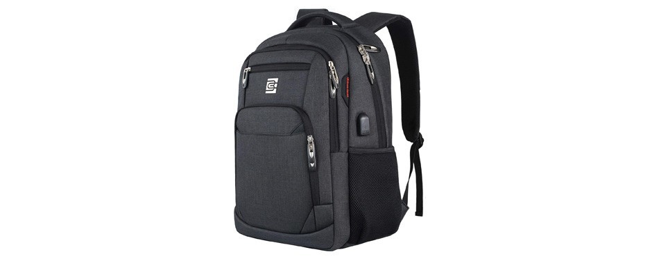 business travel anti-theft slim durable laptops backpack
