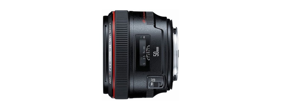 canon ef 50mm f/1.2 l usm lens for canon digital slr cameras