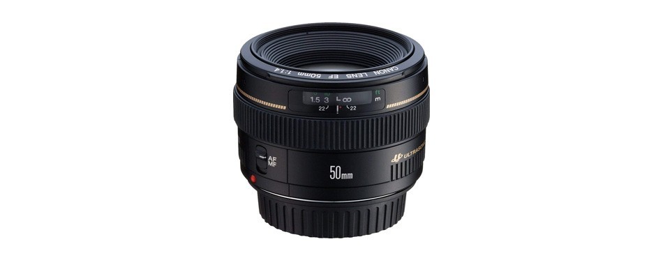 canon ef 50mm f/1.4 usm standard & medium telephoto lens for canon slr cameras