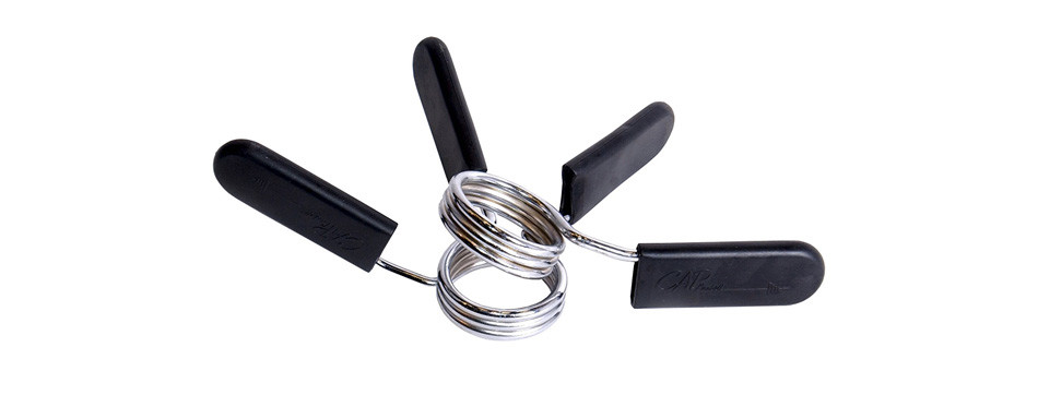 cap barbell spring clip collars