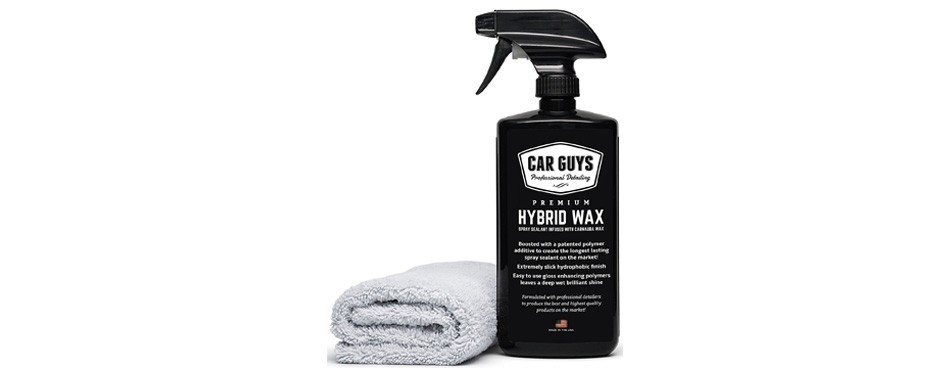 car guys hybrid wax spray