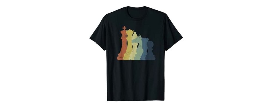 chess t-shirts and gift ideas retro chess shirt