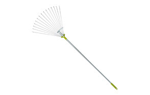63 inch adjustable garden leaf rake