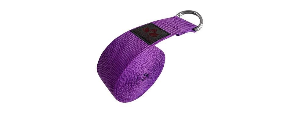 clever yoga leg straps