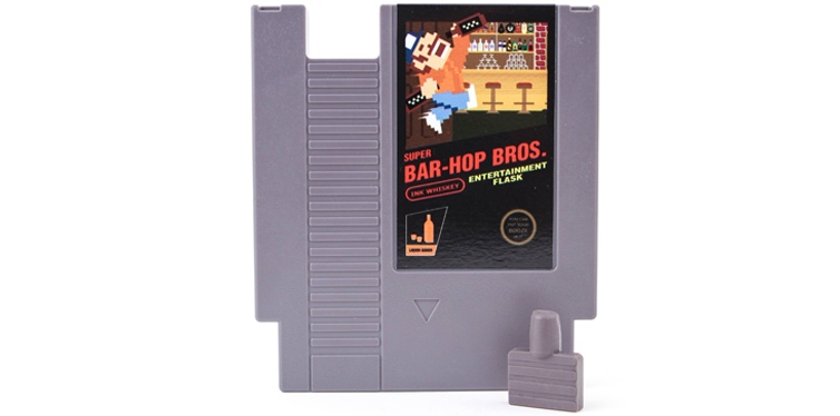 Concealable NES Entertainment Flask
