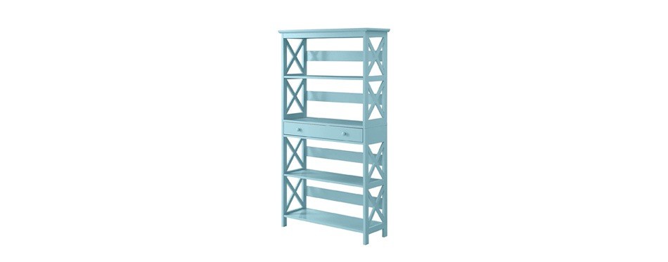 convenience concepts oxford 5 tier bookcase