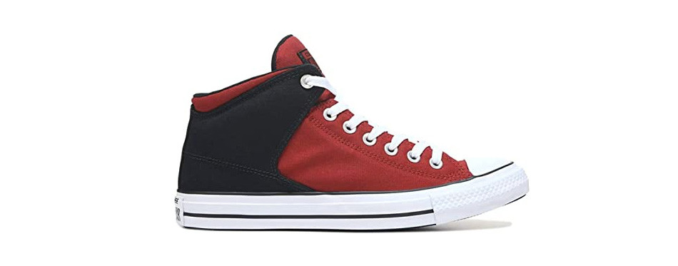 men's street tonal canvas high top sneaker