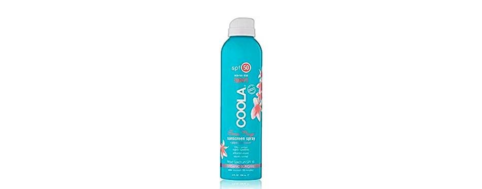 coola eco-lux spf 50 sunscreen spray