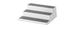 copco non-skid 3-tier kitchen cabinet organizer
