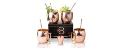 copper-bar moscow mule copper mugs
