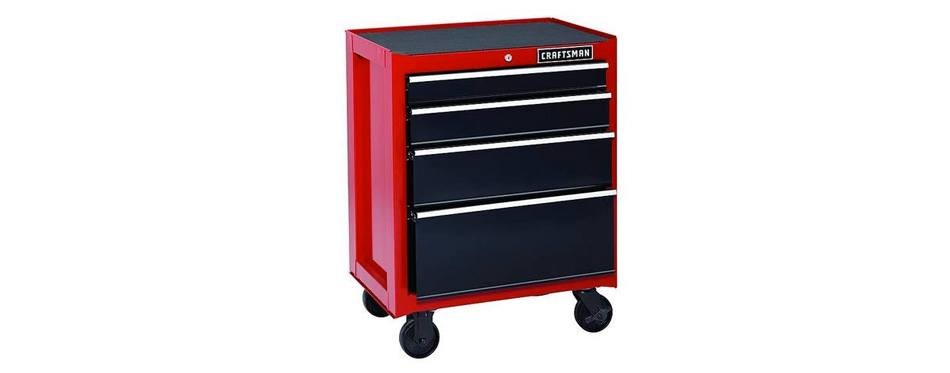 craftsman 26-inch 4-drawer rolling cabinet
