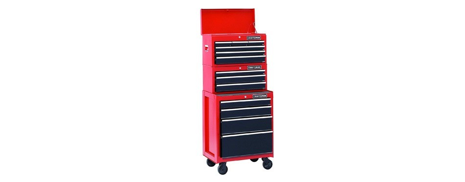 craftsman 6 drawer heavy duty top tool chest