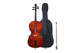 crescent 4/4 beginner cello starter kit
