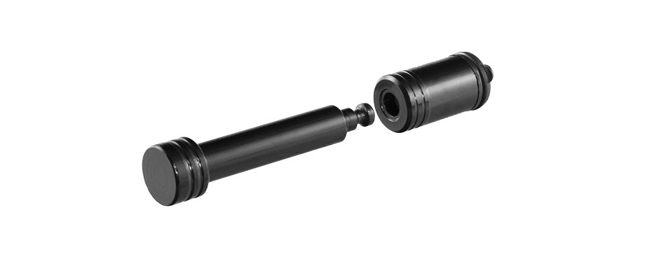 curt black trailer hitch lock