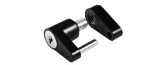 czc auto black trailer hitch coupler lock