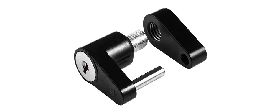 czc auto black trailer hitch coupler lock