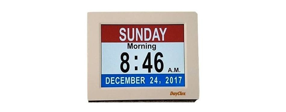 dayclox memory loss digital calendar day cycle clock