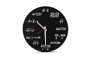decodyne math wall clock