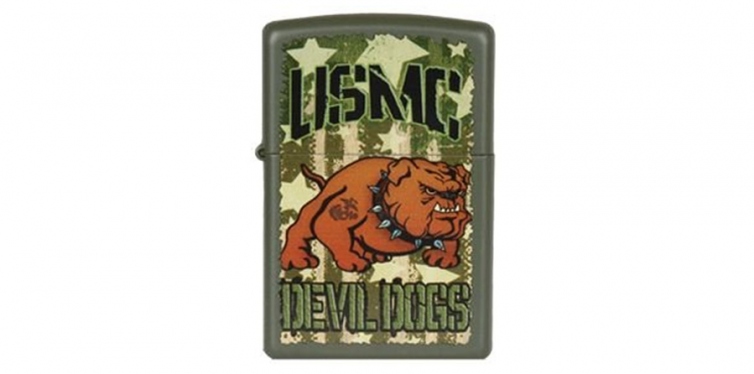 Devil Dawg-USMC Bulldog Zippo Lighter