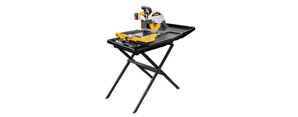 dewalt d24000s heavy-duty 10-inch wet tile saw