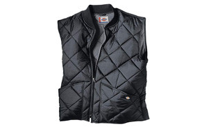 dickies men’s diamond quilted nylon vest