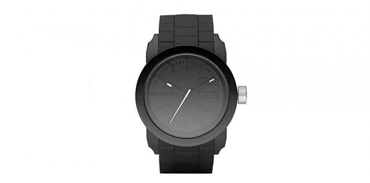 Diesel Men’s Double Down Silicone Watch