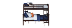 dorel living airlie solid wood bunk bed
