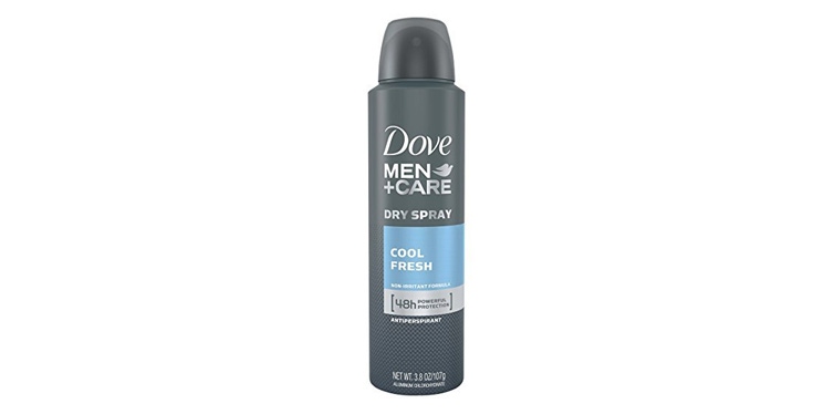 dove men care dry spray antiperspirant deodorant