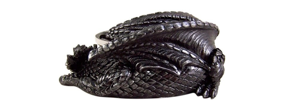 dragon coaster holder with 4 coaster set