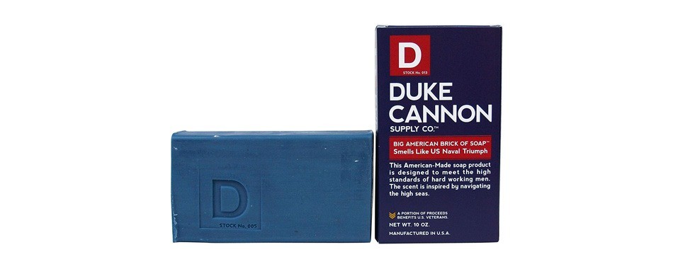 duke cannon men’s bar soap