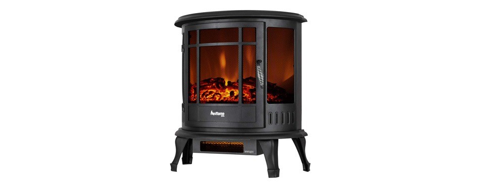 e-flame usa regal free-standing electric fireplace