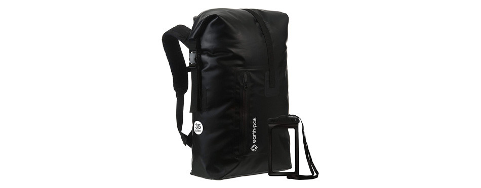 earth pak waterproof backpack