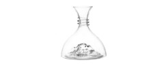eisberg 100% hand-blown lead-free crystal decanter