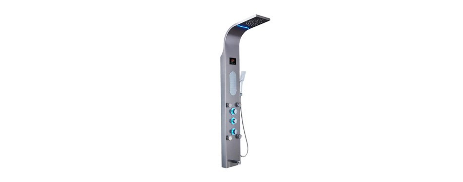 ello&allo led shower panel tower system