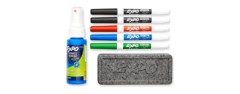 expo 80675 low-odor fine point dry erase set with cleaner