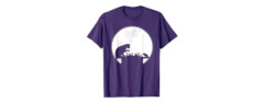 full moon and luna tee the chess board