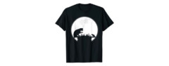 full moon and luna tee the chess board
